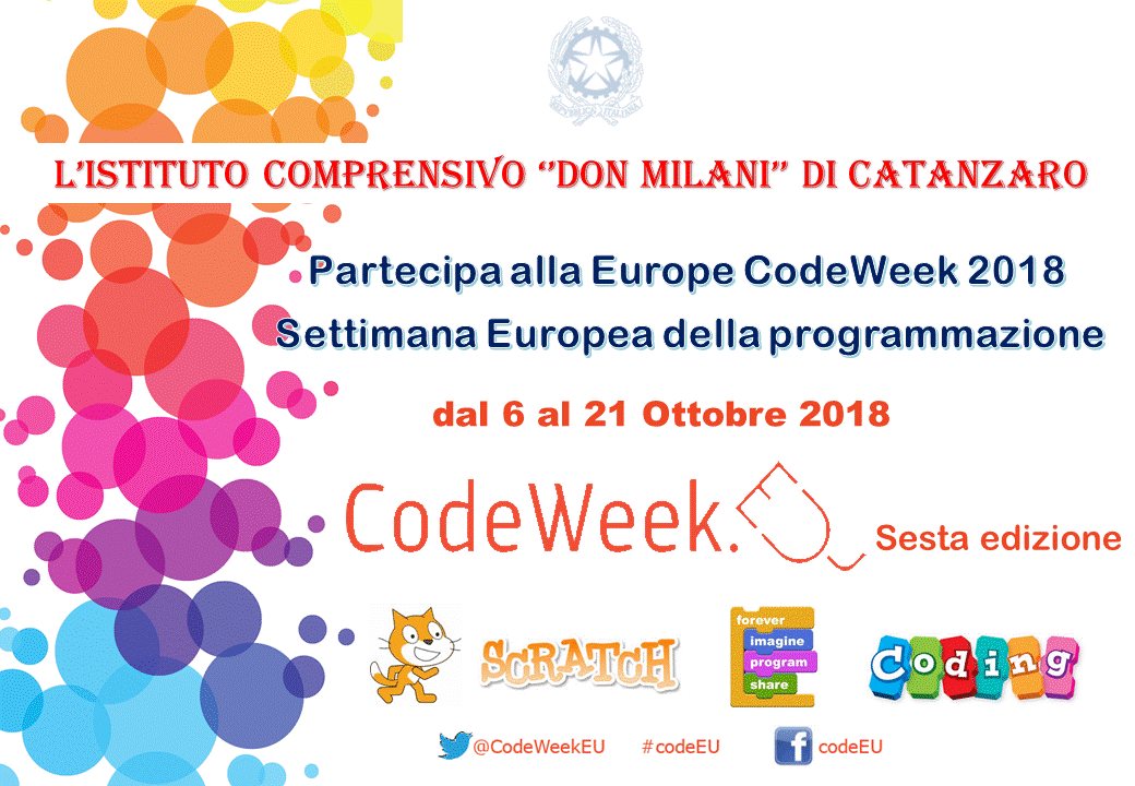 codeweek logo manifesto scuola