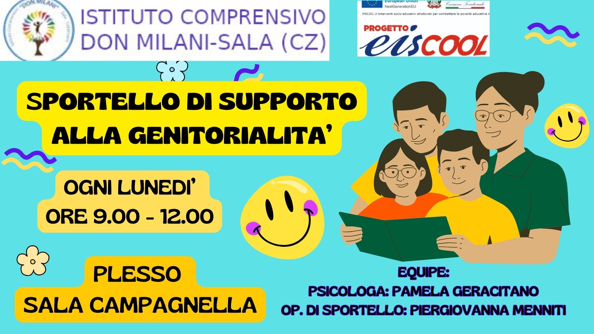 EISCOOL locandina SPORTELLO 1